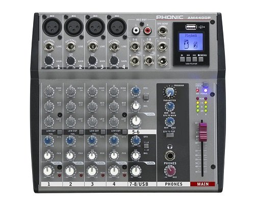 Phonic AM 440 DP DJ Mixer
