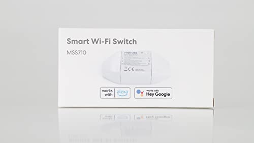 Meross WLAN Schalter Universal Smart WiFi Switch Fernbedienung Sprachsteuerung mit Amazon Alexa, Google Assistant und IFTTT, DIY Smart Home für elektrische Haushaltsgeräte - 9