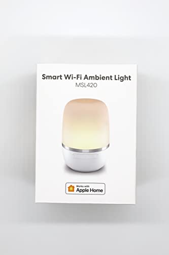 WLAN LED Nachttischlampe funktioniert mit Apple HomeKit, Meross Dimmbar Atmosphäre Tischlampe für Schlafzimmer Wohnzimmer, kompatibel mit Siri, Alexa, Google, und Smartthings, mit USB-Kabel - 10