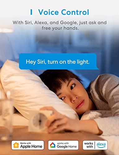 meross WLAN Edison Vintage Glühbirne funktioniert mit Apple HomeKit, Smart Retro Glühbirne Filament E27 warmweißes Licht kompatibel mit Siri, Alexa, Google Home und SmartThings (160g) - 2