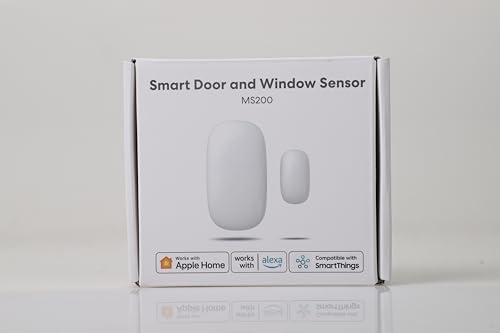 Meross WLAN Tür- und Fenstersensor, Erfordert Meross Hub, Mini Smart Magnetischer Fensterkontakt mit Echtzeit Alarm, Kompatibel mit Alexa, Apple Home, Google Home und SmartThings (Enthält keinen Hub) - 9