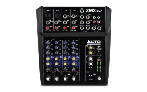 Alto ZMX862 Professionelle Kompakter 6 Kanal Mischpult - 9